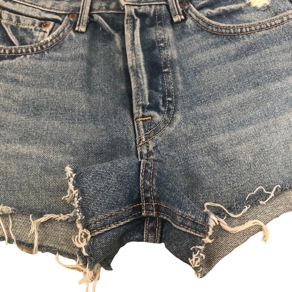 GRLFRND Cindy High-Rise Cut Off Short in Nobody Does it Better - Picture 8 of 16